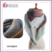 2015 Warm Comfortable Ladies Geometry Imitate Cashmere Shawl Scarf